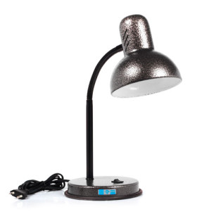 Настільна лампа Старе срібло ТМ Loga